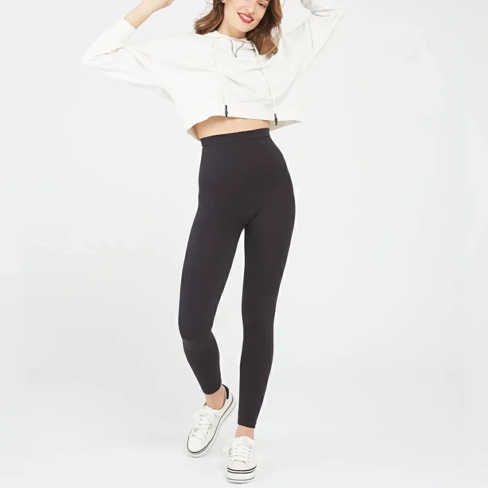 Spanx Look at Me Now High-Waisted Seamless Leggings Size Small